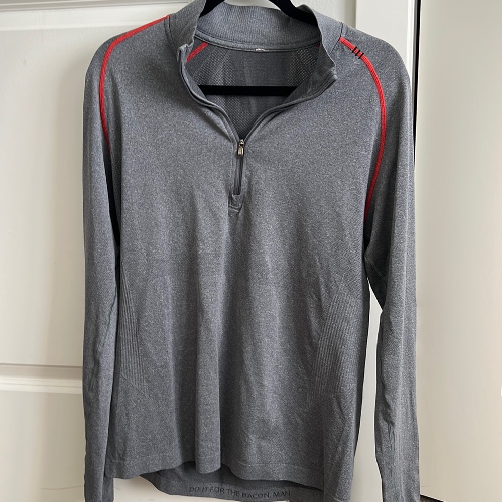 Lululemon half zip high neck, long sleeve